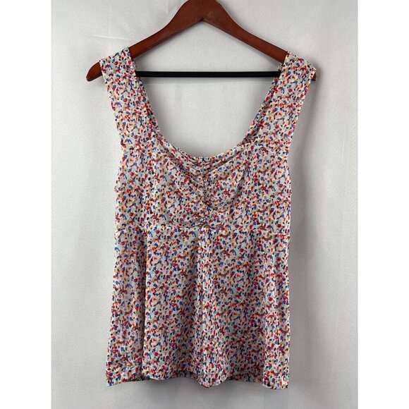 Cabi Womens Confetti Print Sleeveless Top S Nylon/Spandex - Picture 5 of 5